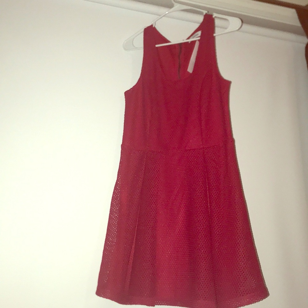 Just Fab Short Red Dress